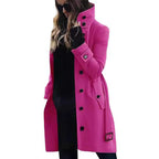 Damen eleganter und bequemer Trenchcoat EB