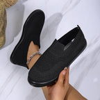 Damen Atmungsaktive Slip-On Freizeitschuhe EB