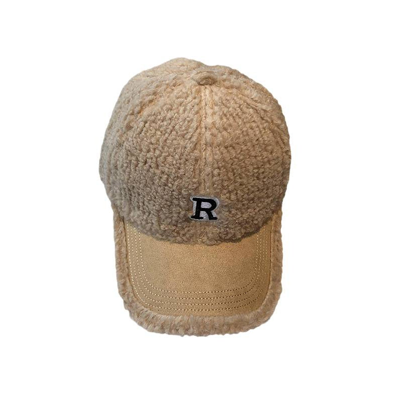 Flauschige Baseball-Cap für Damen