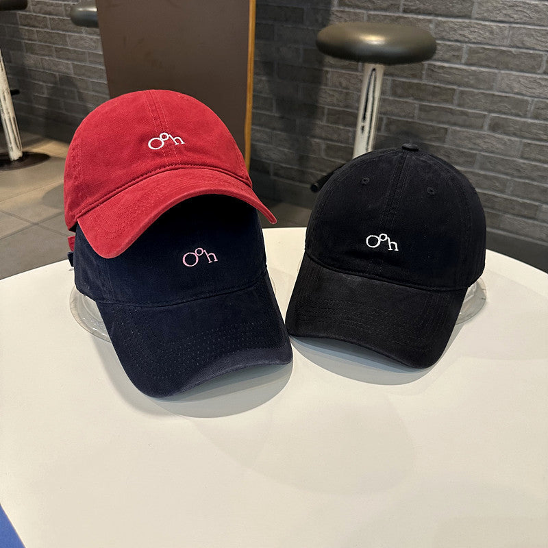 Lässige Baumwoll-Baseballcap für Herren