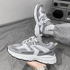 Damen Sportliche Laufschuhe mit atmungsaktiver Mesh-Oberfläche und dämpfender Sohle EB