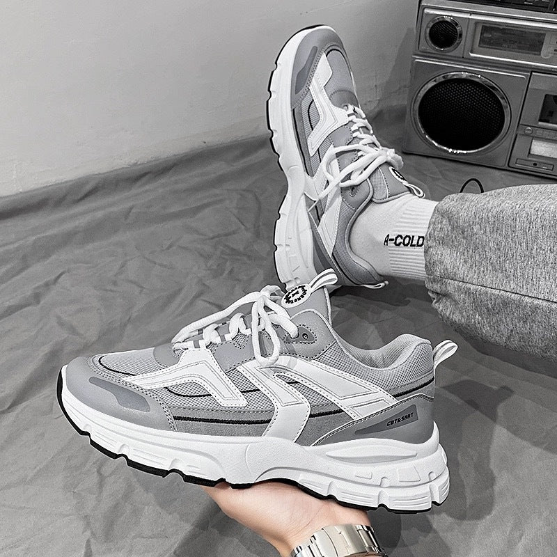 Damen Sportliche Laufschuhe mit atmungsaktiver Mesh-Oberfläche und dämpfender Sohle EB