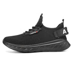 Damen Sportliche Strick-Laufschuhe mit elastischem Obermaterial EB
