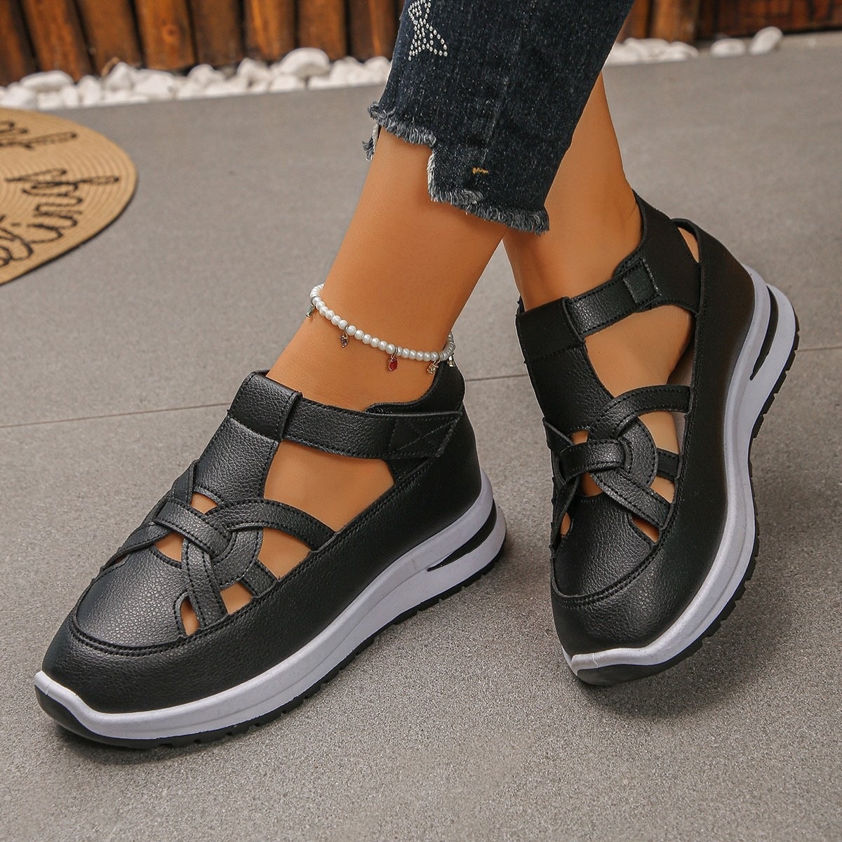 Damen Atmungsaktive und komfortable Freizeitschuhe EB