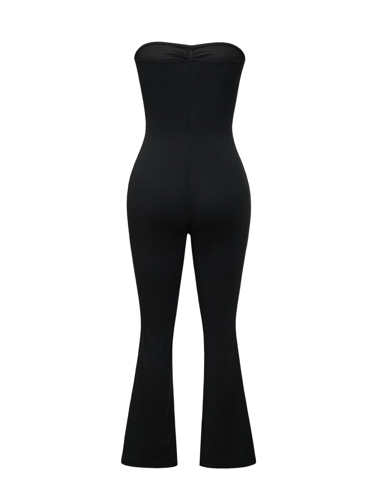 Damen Bustier-Overall mit Flared-Beinen EB
