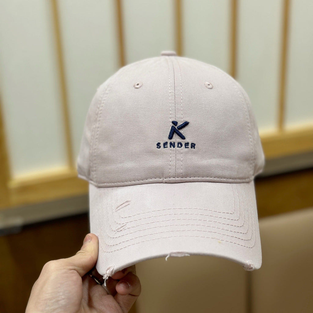 Herren-Baseballcap im Distressed-Look