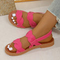 Damen Bequeme Riemensandalen mit modischem Schnitt EB