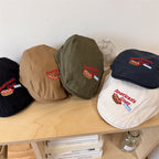Bestickte lässige Newsboy-Kappe für Herren