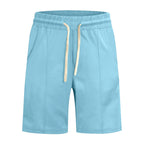 Herren Freizeithose aus Baumwoll-Mix mit Kordelzug