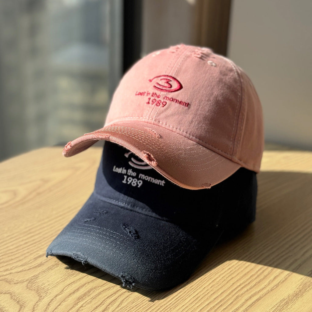 Distressed Baseballkappe für Herren