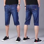 Herren lässige Denim-Shorts im modernen Schnitt mit praktischen Taschen EB