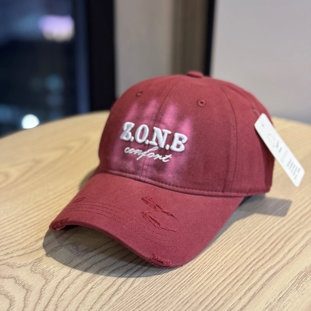 Unisex Distressed-Baumwoll-Baseballcap