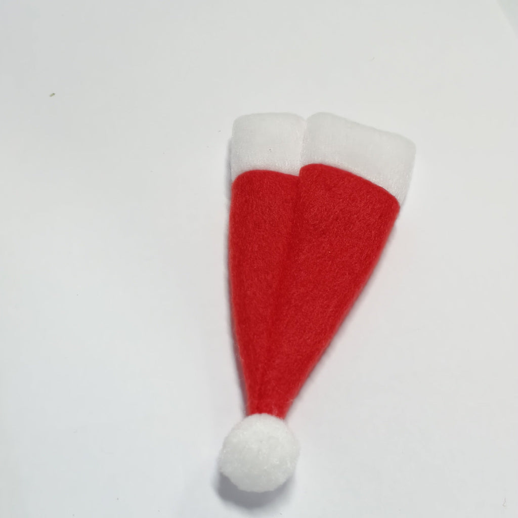 Plüsch-Weihnachtsmütze mit Ohrenschutz