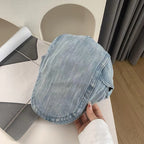 Newsboy-Kappe aus Denim