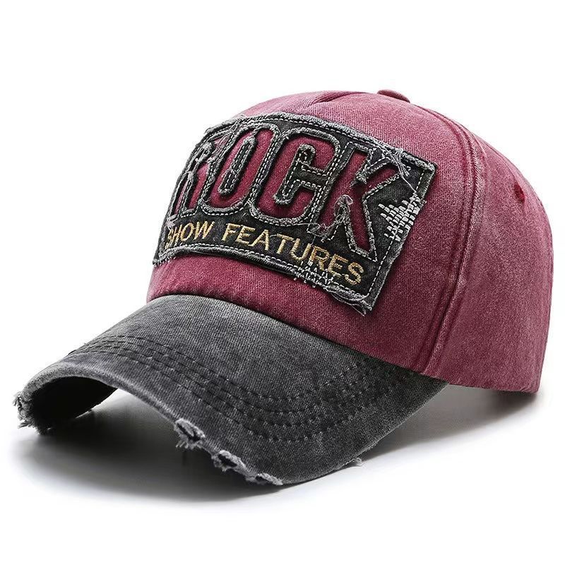 Verstellbare Baseballkappe mit Distressed-Grafik für Herren