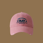 Trendige bestickte Baseballkappe