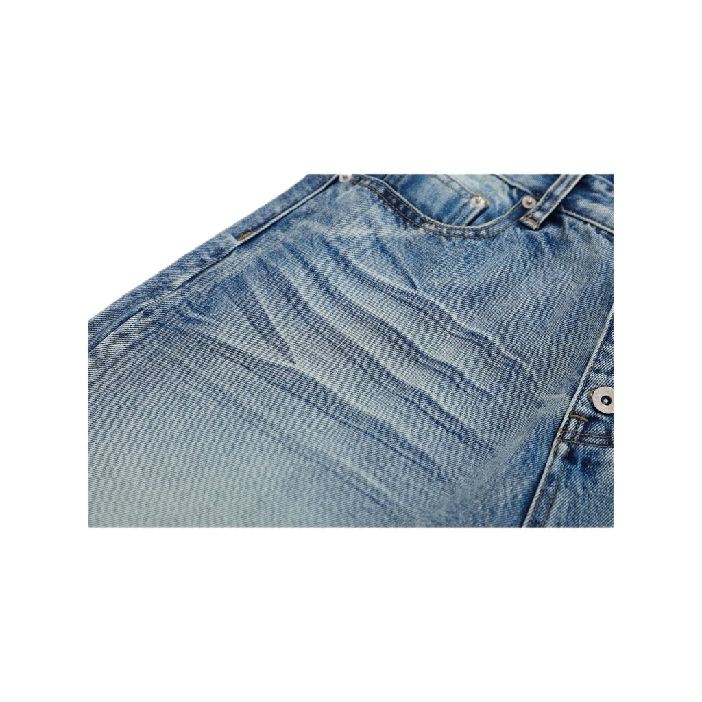 Trendige Damen-Jeansshorts mit lockerer Passform