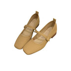 Damen Ballerinas mit elegantem Riemchen und hochwertiger Oberflächenstruktur EB
