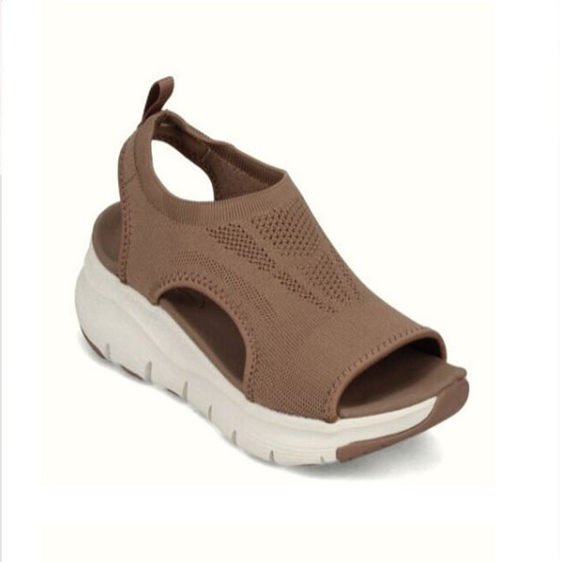 Damen Atmungsaktive Sport-Sandalen mit flexiblem Riemendesign EB