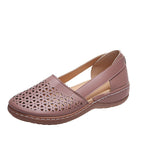 Damen Atmungsaktive Slip-On Sandalen mit seitlicher Öffnung und modischem Design EB