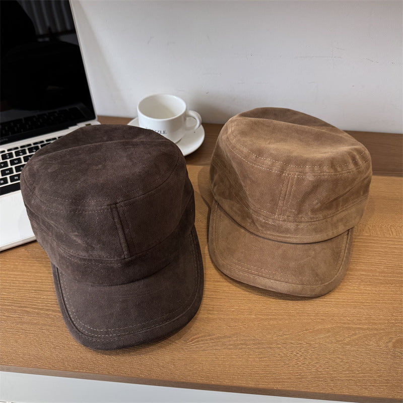 Herren-Field-Cap aus Wildleder
