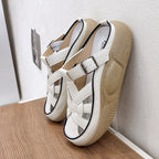 Damen bequeme Clogs mit verstellbarem Riemendesign und ergonomischer Fußbettgestaltung EB