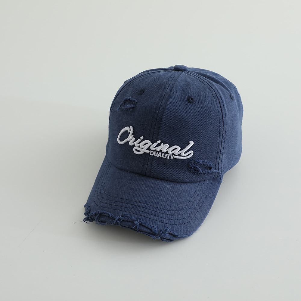 Herren-Baseballcap im Distressed-Look