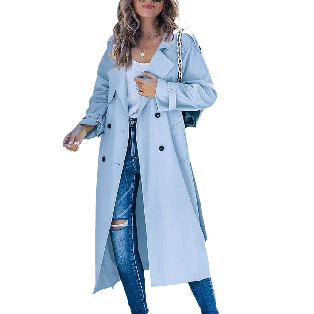 Damen eleganter Trenchcoat EB