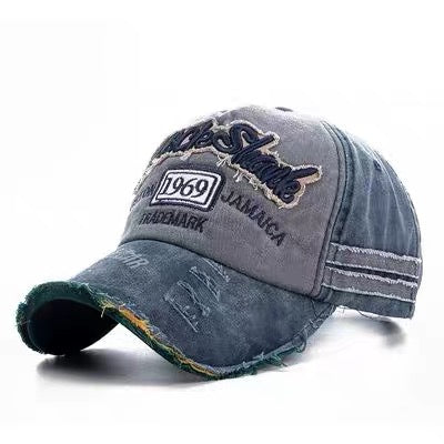 Baseballcap im Vintage-Distressed-Stil