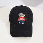 Herren Baseballkappe mit Cartoon-Stickerei
