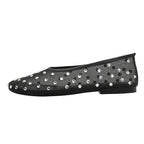 Damen Ballerinas mit modischem Strassdesign EB