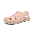Damen Bequeme Sandalen mit atmungsaktivem Obermaterial und rutschfester Sohle EB