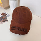 Lässige Distressed Baseballkappe für Herren