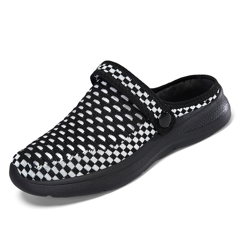 Damen Bequeme und luftige Clogs mit atmungsaktivem Obermaterial EB