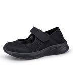 Damen Atmungsaktive Freizeitschuhe mit Klettverschluss und flexiblem Obermaterial EB