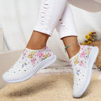 Schmetterlingsdruck Slip-On Schuhe EB
