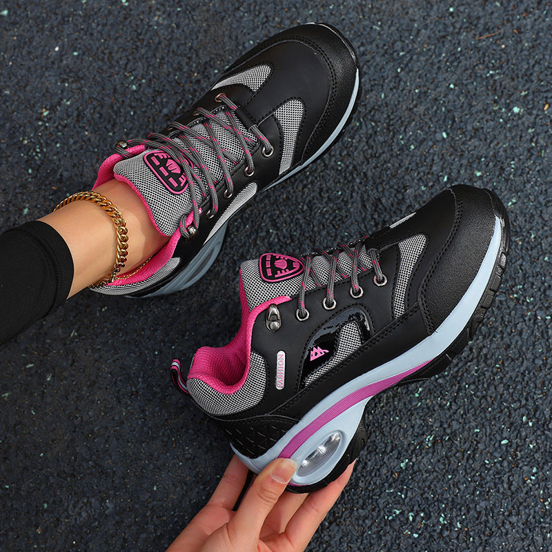 Damen Sportliche Laufschuhe mit atmungsaktiver Mesh-Oberfläche und dämpfender Sohle EB