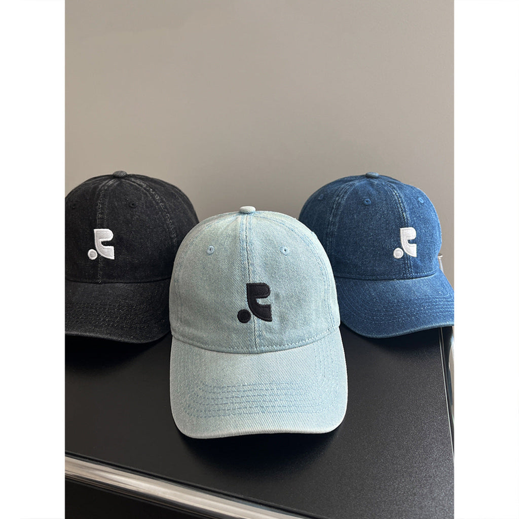 Verstellbare Denim-Kappe für Herren