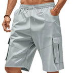 Herren-Bermudashorts für Reise und Freizeit mit elastischem Bund