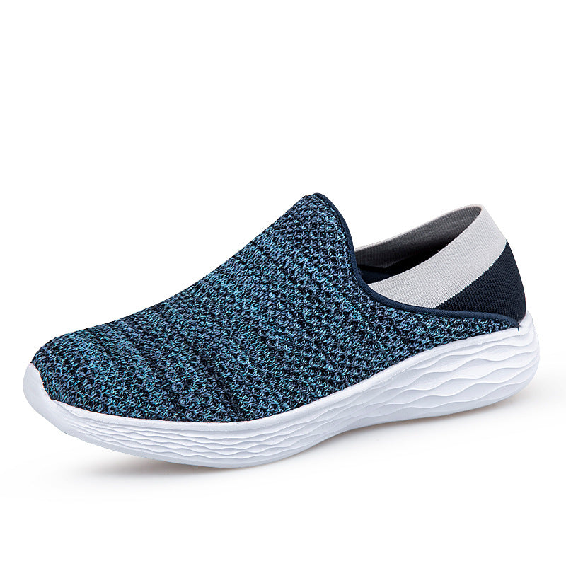 Unisex nan Einstiegs-Komfortschuh mit nahtlosem Strickschaft und dämpfender Leichtschaumsohle EB