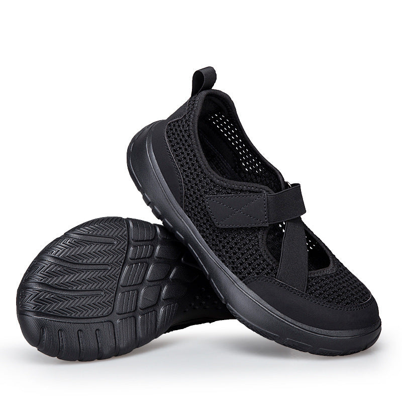 Damen Atmungsaktive Wasserschuhe mit verstellbarem Klettverschluss EB