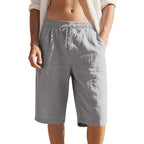 Herren-Bermuda aus Musselin