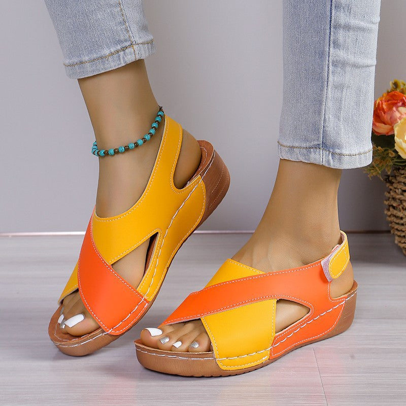 Damen Bequeme Clogs mit verstellbarem Riemendesign und ergonomischem Fußbett EB