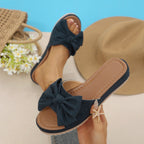 Damen Bequeme Sandalen mit modischem Schleifen-Design EB