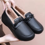 Damen Bequeme Mokassins EB
