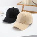 Damen Casual Destroyed-Basecap