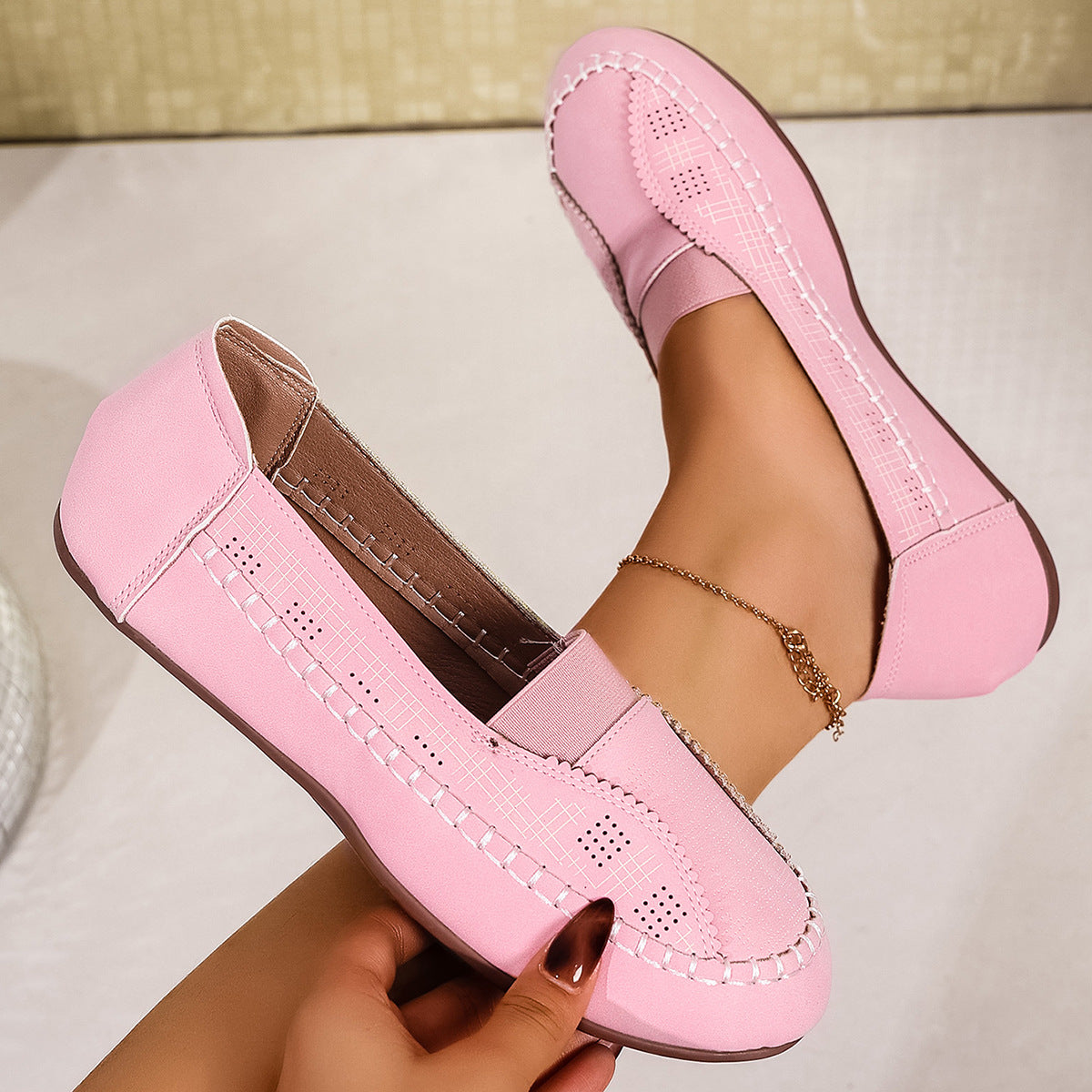 Damen Bequeme Slip-On EB