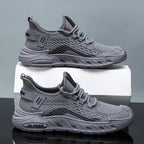 Damen Sportliche Laufschuh mit atmungsaktiver Mesh-Oberfläche und dämpfender Sohle EB