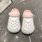 Damen Luftige Clogs mit verstellbarem Riemen EB