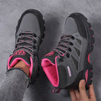 Damen Hochleistungs-Wanderschuhe mit rutschfester Profilsohle und atmungsaktivem Obermaterial EB